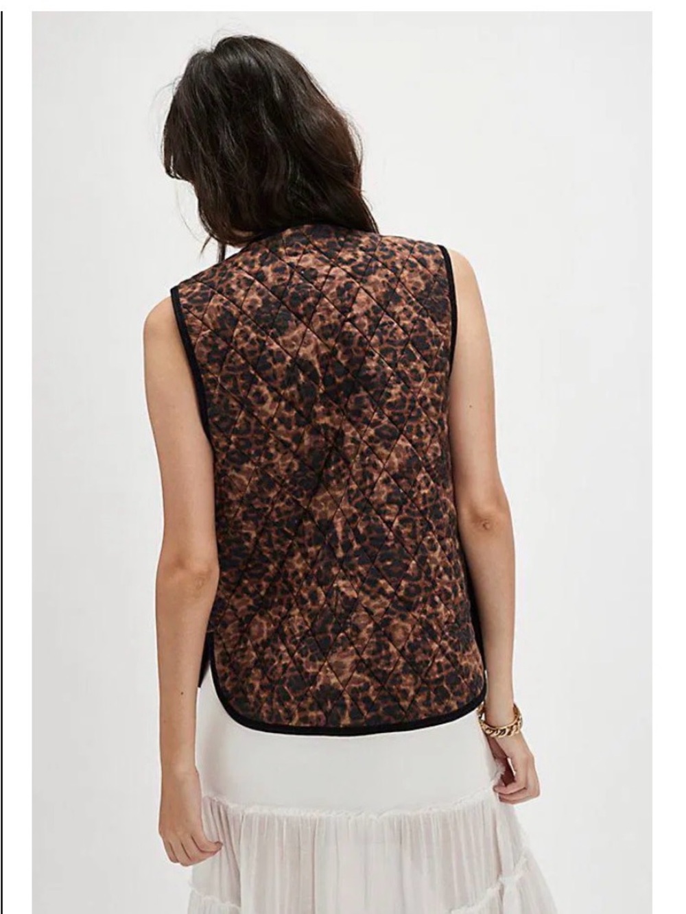 Few people leopard Vest - Picture 3 of 6